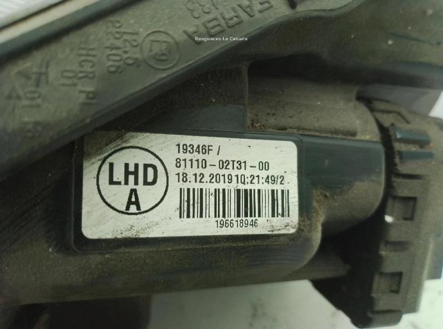 8113002T31 TOYOTA Фара правая купить в Житомир