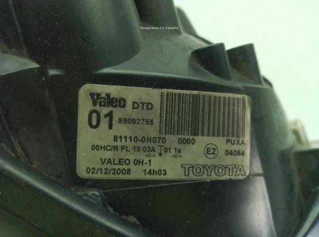 811300H011 TOYOTA Фара правая купить в Одесса