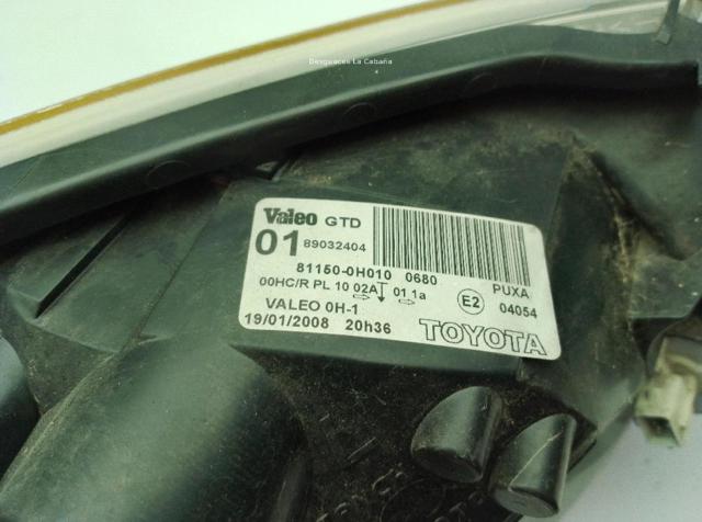 TOYOTA 811700H011 Левая фара в наличии Одесса