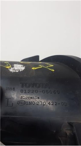 Farol de nevoeiro esquerdo para Toyota Avensis MPV (T25) 1.8 Sol 1ZZ-FE 81220-05060