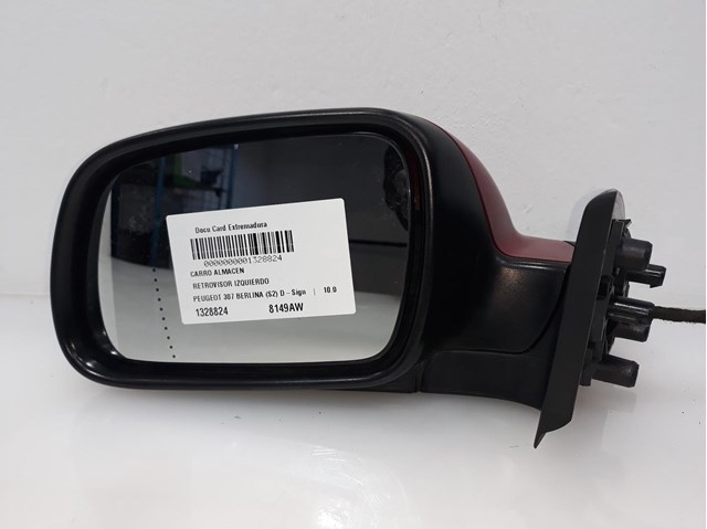 Espelho esquerdo para Peugeot 307 (3a/c) (2004-2009) 8149AW