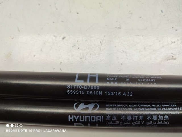 HYUNDAI 81770D7000 Амортизатор багажника в наличии Павлоград