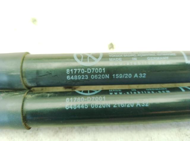 HYUNDAI 81770D7001 Амортизатор багажника в наличии Днепр