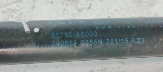 HYUNDAI 81780A6000 Амортизатор багажника в наличии Полтава
