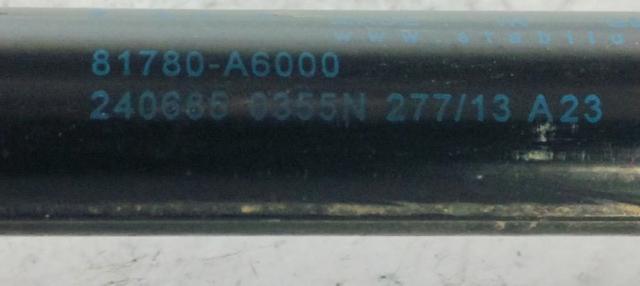 81780A6000 Амортизатор крышки багажника (двери 3/5-й задней) купить Черновцы
