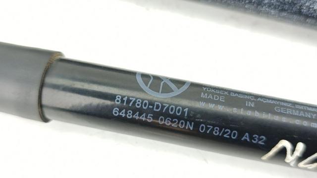HYUNDAI 81780D7001 Амортизатор багажника в наличии Николаев