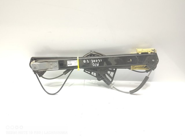 Mecanismo de acionamento de vidro da porta dianteira esquerda 81A837461 VAG