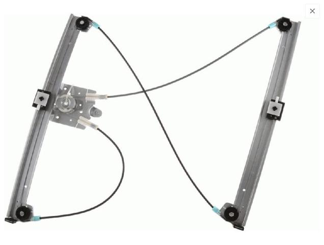 Mecanismo de acionamento de vidro da porta dianteira esquerda 8200000937 RENAULT