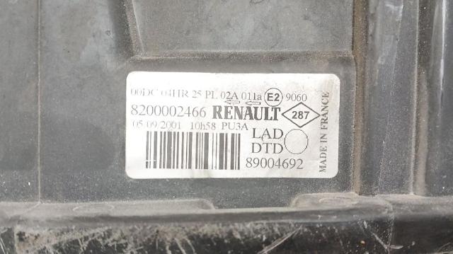 8200002466 RENAULT Фара правая купить в Сумы
