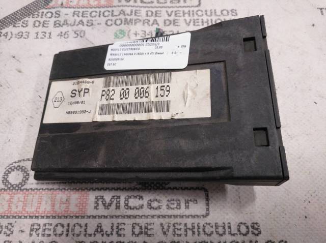 Unidade de controlo de telefone 8200006159 Renault (RVI)