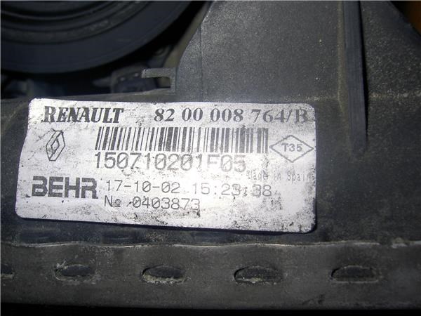 Radiador de esfriamento de motor 8200008766 Renault (RVI)
