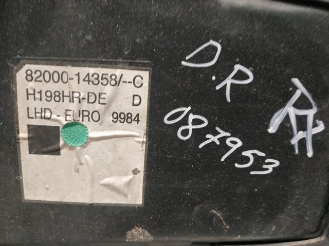 8200014358 RENAULT Правая фара купить в Днепр