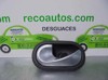 Maçaneta interna dianteira/traseira da porta esquerda 8200028487 RENAULT