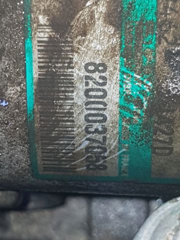 Compressor de aparelho de ar condicionado 8200037058 RENAULT