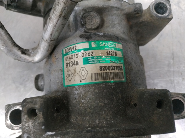 Compressor de aparelho de ar condicionado 8200037058 RENAULT