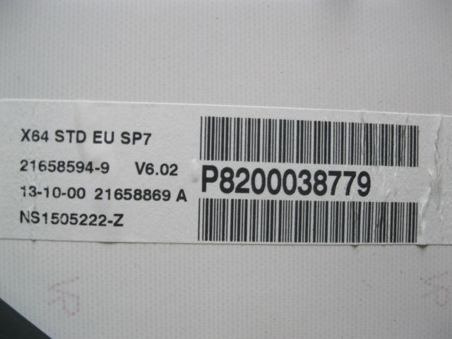 8200038779 Приборная доска (щиток приборов) купить Одесса
