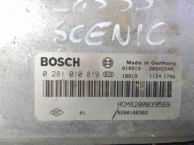 RENAULT 8200039569 Блок управления двигателем в наличии Черновцы