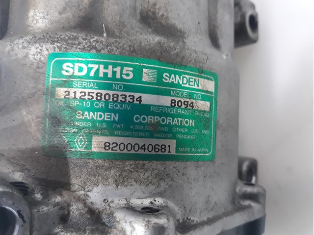 Compressor de ar condicionado para Volvo V40 Estate Wagon 1.9 DI D4192T3 8200040681