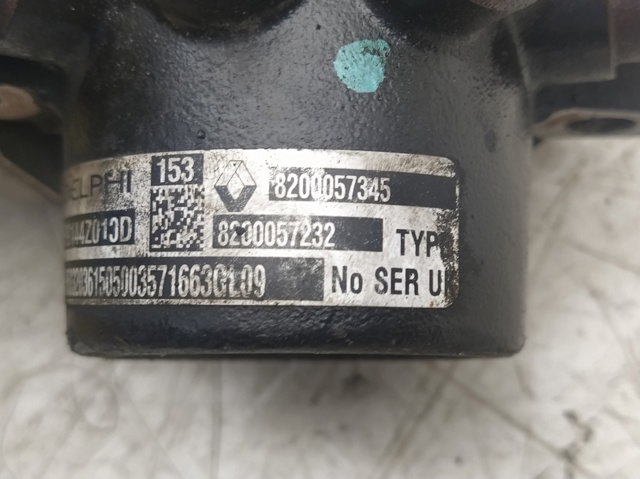 8200057232 RENAULT Распределитель топлива (рампа) купить в Черкассы