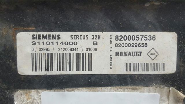8200057536 RENAULT Модуль управления (ЭБУ) двигателем купить в Хмельницкий