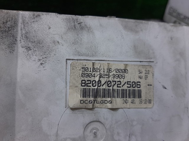 8200072506 RENAULT Приборная доска (щиток приборов) купить в Каменское