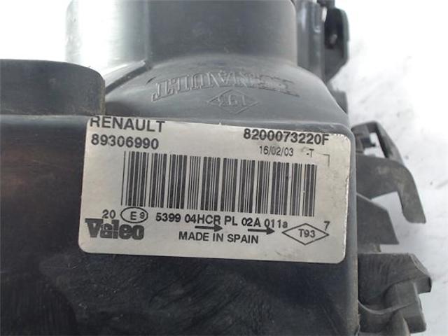 RENAULT 8200073220F Фара левая в наличии Днепр