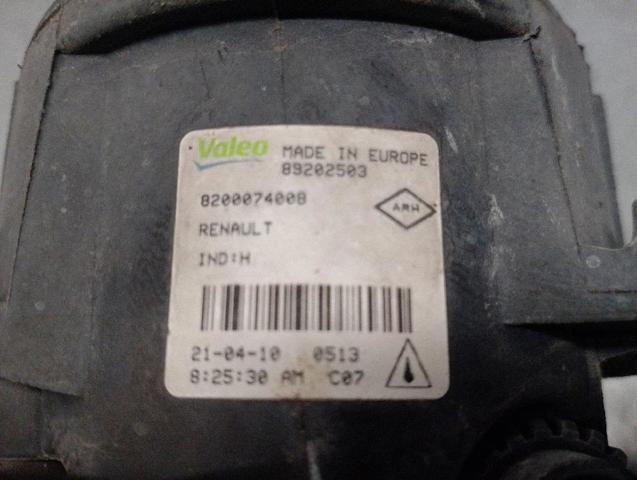 820007400B RENAULT Противотуманки купить в Полтава