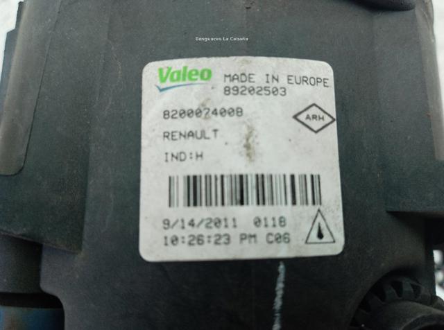 820007400B RENAULT Противотуманки купить в Павлоград