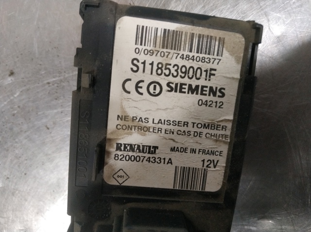 Fecho de ignição Renault Clio 3 BR01, CR01