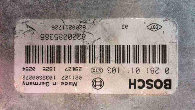 8200085386 Блок управления двигателем купить Черкассы