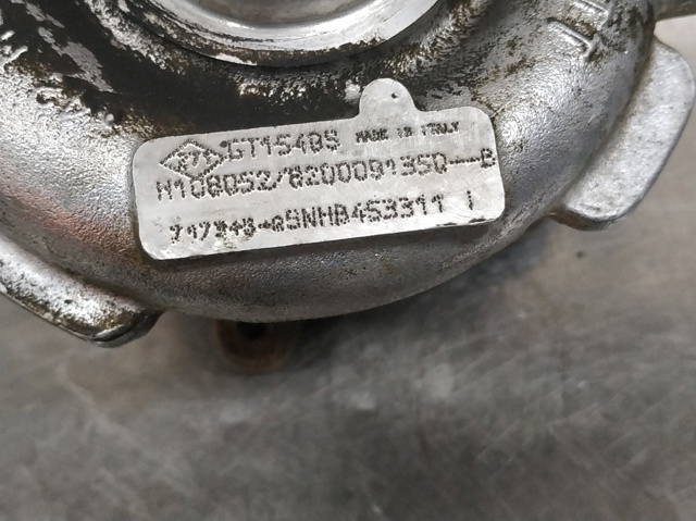 RENAULT 8200091350B Турбина в наличии Черкассы