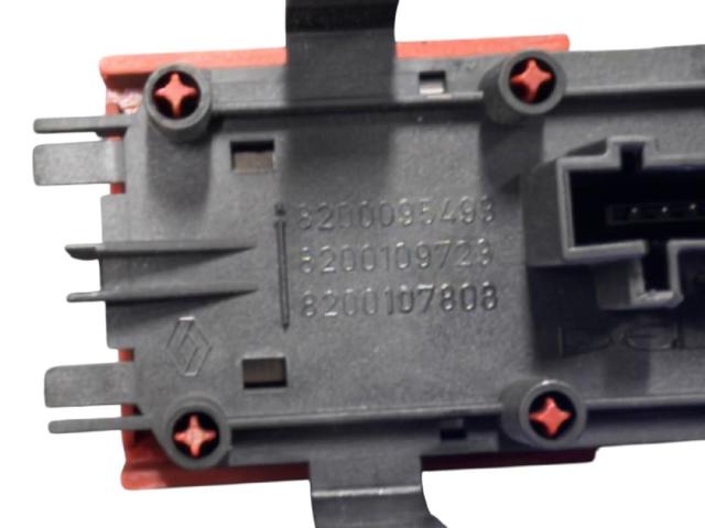 8200095493 RENAULT Кнопка включения аварийного сигнала купить в Львов