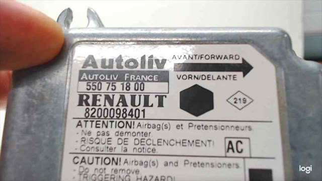 8200098401 Модуль-процессор управления подушкой безопасности (ЭБУ AIRBAG) купить Чернигов
