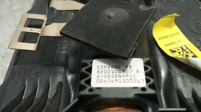 RENAULT 8200106307 Подушка безопасности водителя в наличии Павлоград