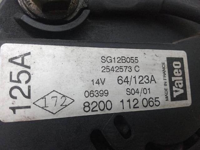 RENAULT 8200112065 Генератор в наличии Житомир