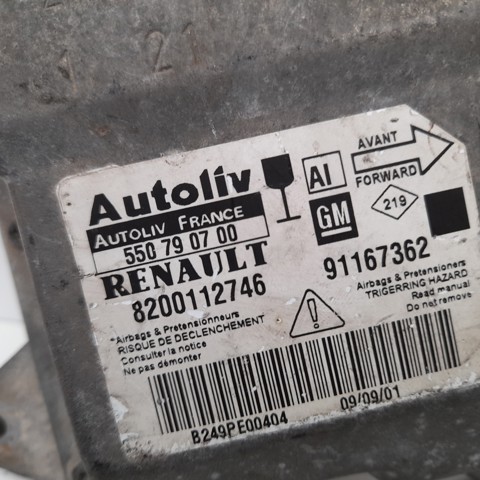 OPEL 8200112746 Модуль-процессор управления подушкой безопасности (ЭБУ AIRBAG) в наличии Хмельницкий