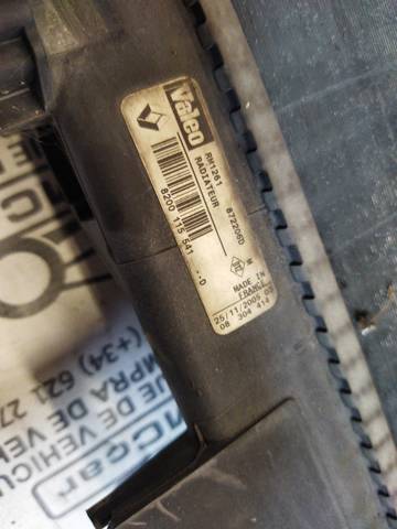 8200115541D RENAULT Радиатор купить в Харьков