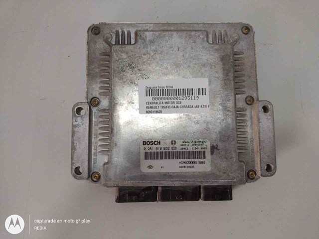 8200118526 RENAULT Блок управления двигателем купить в Каменское