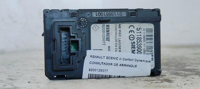 Fecho de ignição Renault Megane 2 EM0, EM1