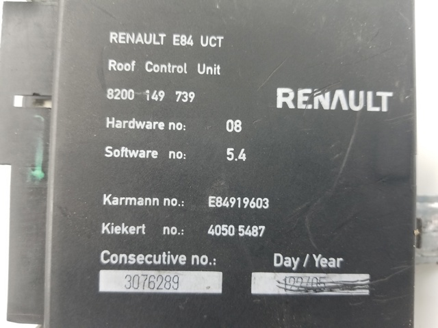 RENAULT 8200149739 в наличии Днепр