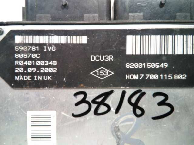8200150549 RENAULT Блок управления двигателем купить в Житомир