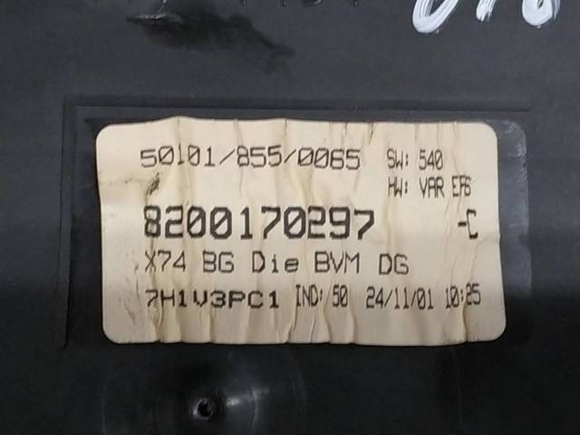 RENAULT 8200170297 Панель приборов в наличии Днепр