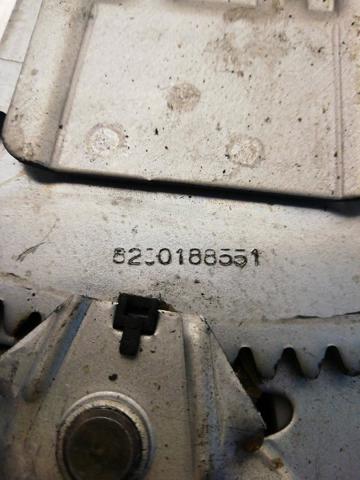 NISSAN 8200188551 Механизм стеклоподъемника двери передней правой в наличии Житомир