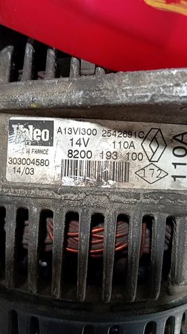 RENAULT 8200193100 Генератор в наличии Житомир