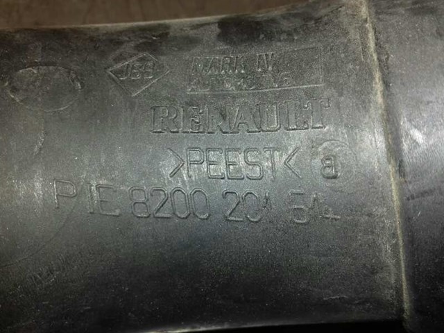 Cano derivado de ar do medidor de consumo do ar Renault Megane 2 LM0, LM1