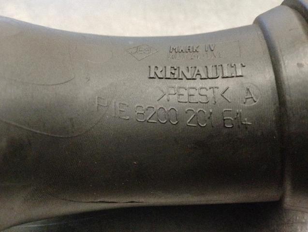 Cano derivado de ar do medidor de consumo do ar Renault Scenic 2 JM0, JM1