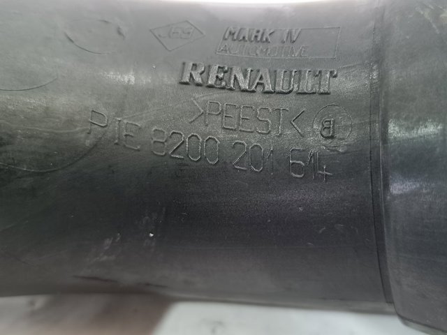 Cano derivado de ar do medidor de consumo do ar Renault Scenic 2 JM0, JM1