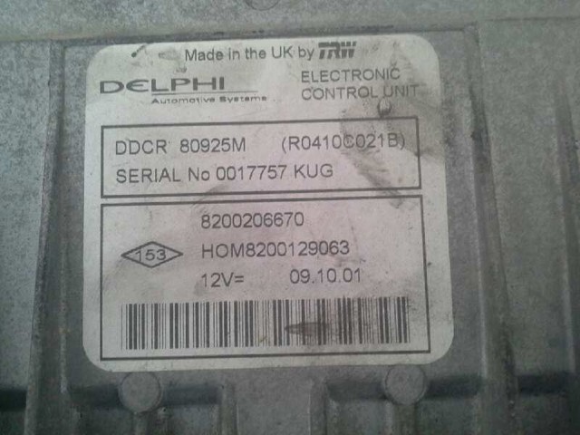 8200206670 RENAULT купить в Одесса