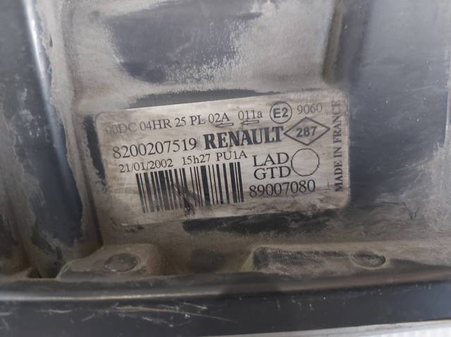 RENAULT 8200207519 Левая фара в наличии Кривой Рог