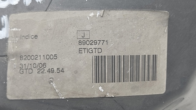 8200211005 RENAULT Фара левая купить в Николаев